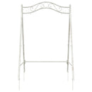 vidaXL Hinta Keret Antik fehér 113 x 121,5 x 168 cm Acél