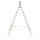 vidaXL Hinta Keret Antik fehér 113 x 121,5 x 168 cm Acél