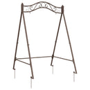 vidaXL Hinta Keret Antik Barna 113 x 121,5 x 168 cm Acél