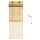 vidaXL Roletta Természetes 60 x 160 cm Nád