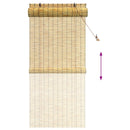 vidaXL Roletta Természetes 100 x 220 cm Nád