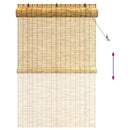 vidaXL Roletta Természetes 140 x 220 cm Nád