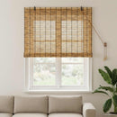 vidaXL Roletta Barna 120 x 160 cm Nád