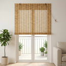 vidaXL Roletta Barna 120 x 220 cm Nád