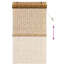 vidaXL Roletta Barna 120 x 220 cm Nád