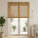 vidaXL Roletta Barna 140 x 220 cm Nád