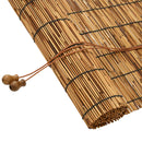 vidaXL Roletta Barna 140 x 220 cm Nád