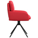 vidaXL Forgós Étkezős Székek 2 db Műbőr Piros 59 x 59,5 x 90 cm