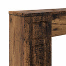 vidaXL Kandallókeret Antik Fa 100 x 20 x 100 cm Szerelt Fa