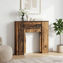 vidaXL Kandallókeret Antik Fa 93 x 20 x 89 cm Szerelt Fa