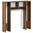 vidaXL Kandallókeret Antik Fa 93 x 20 x 89 cm Szerelt Fa