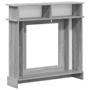 vidaXL Kandallókeret Szürke Sonoma 102 x 26 x 100 cm Szerelt Fa