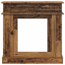 vidaXL Kandallókeret Antik Fa 102 x 26 x 100 cm Szerelt Fa