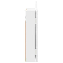 vidaXL Darts szekrény Fehér 56 x 12 x 63 cm Szerelt Fa