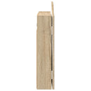 vidaXL Darts szekrény Sonoma Tölgy 56 x 12 x 63 cm Szerelt Fa