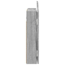 vidaXL Darts szekrény Szürke Sonoma 56 x 12 x 63 cm Szerelt Fa