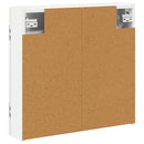vidaXL Darts szekrény Fehér 56 x 12 x 53,5 cm Szerelt Fa