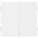 vidaXL Darts szekrény Fehér 56 x 12 x 53,5 cm Szerelt Fa