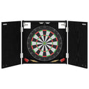 vidaXL Darts szekrény Fekete Tölgy 56 x 12 x 53,5 cm Szerelt Fa