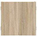 vidaXL Darts szekrény Sonoma Tölgy 56 x 12 x 53,5 cm Szerelt Fa