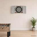 vidaXL Darts szekrény Betonszürke 56 x 12 x 53,5 cm Szerelt Fa