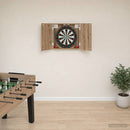 vidaXL Darts szekrény Kézműves Tölgy 56 x 12 x 53,5 cm Szerelt Fa