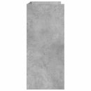 vidaXL DJ Asztal Betonszürke 102 x 45 x 102 cm Szerelt Fa