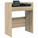 vidaXL DJ Asztal Sonoma Tölgy 82 x 45 x 102 cm Szerelt Fa