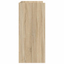 vidaXL DJ Asztal Sonoma Tölgy 82 x 45 x 102 cm Szerelt Fa