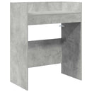 vidaXL DJ Asztal Betonszürke 82 x 45 x 102 cm Szerelt Fa
