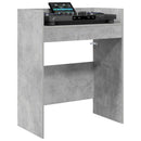 vidaXL DJ Asztal Betonszürke 82 x 45 x 102 cm Szerelt Fa