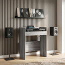 vidaXL DJ Asztal Szürke Sonoma 82 x 45 x 102 cm Szerelt Fa