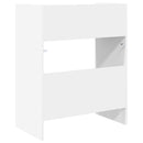 vidaXL DJ Asztal Fehér 62 x 45 x 102 cm Szerelt Fa