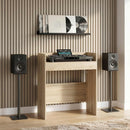 vidaXL DJ Asztal Sonoma Tölgy 62 x 45 x 102 cm Szerelt Fa