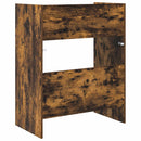 vidaXL DJ Asztal Füstös Tölgy 62 x 45 x 102 cm Szerelt Fa