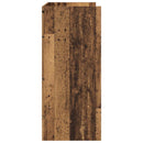 vidaXL DJ Asztal Antik Fa 62 x 45 x 102 cm Szerelt Fa