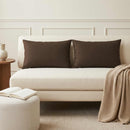 vidaXL Takaró Párna 2 db HEERLEN Barna 40 x 60 cm Szövet