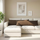 vidaXL Takaró Párna HEERLEN Tópszínű 40 x 145 cm Szövet