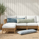 vidaXL Párna HEERLEN Kék 40 x 145 cm Chenille Szövet
