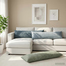 vidaXL Párna HEERLEN Kék 40 x 145 cm Chenille Szövet
