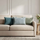 vidaXL Párna 6 db HEERLEN Kék 40 x 60 cm Chenille Szövet