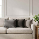 vidaXL Párna 2 db HOUTEN Szürke 40 x 60 cm Poliészter