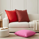 vidaXL Párna 2 db HOUTEN Bordó 65 x 65 cm Poliészter