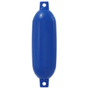 vidaXL Hajó 2 db Ø 16 x 58 cm Kék PVC