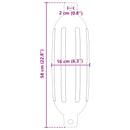 vidaXL Hajó 2 db Ø 16 x 58 cm Kék PVC