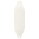 vidaXL Hajó 2 db Ø 16 x 58 cm Fehér PVC