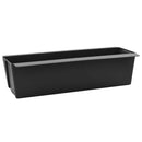 vidaXL Virágboxok euro raklapokhoz 12 pcs Fekete 36 x 13,5 x 9,5 cm