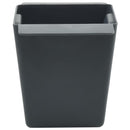 vidaXL Virágboxok euro raklapokhoz 12 pcs Szürke 13,5 x 9 x 9,5 cm