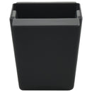 vidaXL Virágboxok euro raklapokhoz 12 pcs Fekete 14 x 9 x 9,5 cm