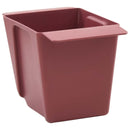 vidaXL Virágboxok euro raklapokhoz 24 pcs Barna 13,5 x 9 x 9,5 cm